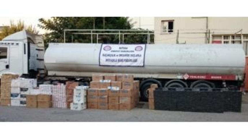 Batman&rsquo;da Ka&ccedil;ak Sigara Operasyonu