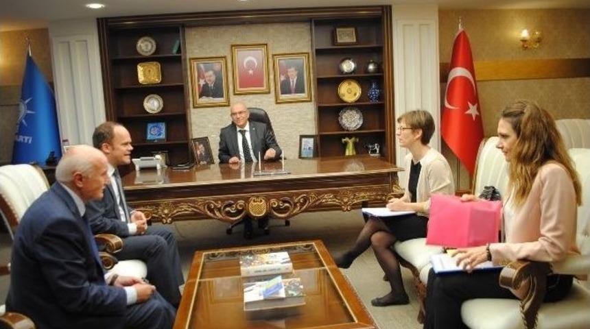 Ab Siyasi İşler M&uuml;steşarı Poupeau&rsquo;dan Ak Parti&rsquo;ye Ziyaret