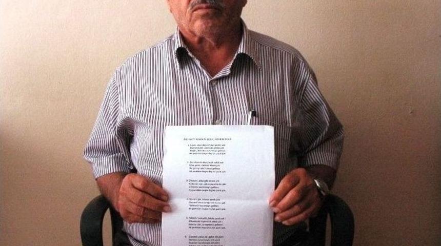 71 Yaşındaki Rıza Sara&ccedil;, Ak Parti&rsquo;ye Destek Şiiri Yazdı
