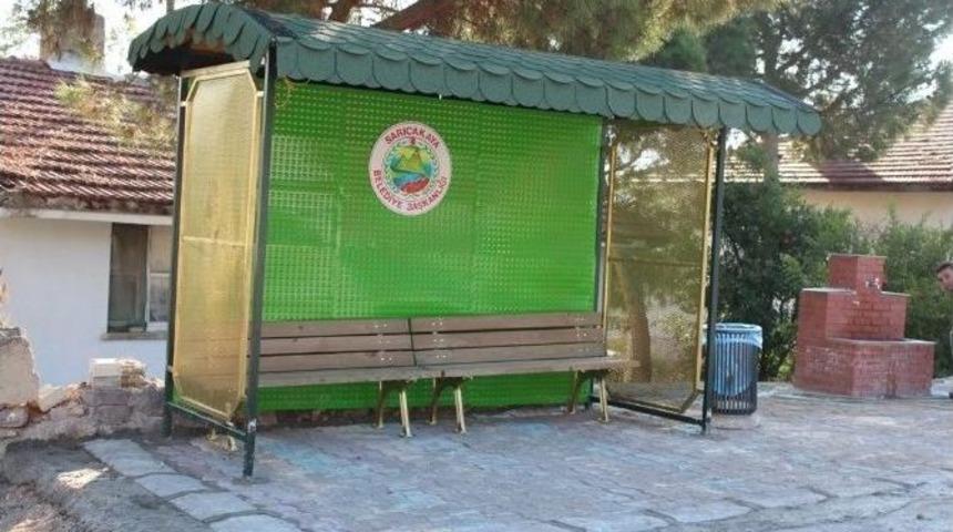 Sarıcakaya&rsquo;da Duraklar İyileştiriliyor