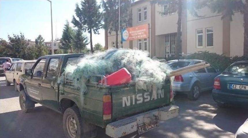 Beyşehir G&ouml;l&uuml;&rsquo;nde Avlanma Faaliyetleri Denetleniyor