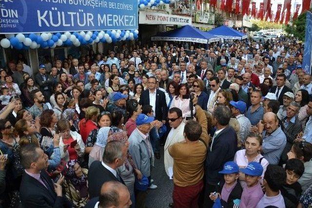 Başkan Çerçioğlu, Nazilli’de Kültür Merkezini Hizmete Açtı