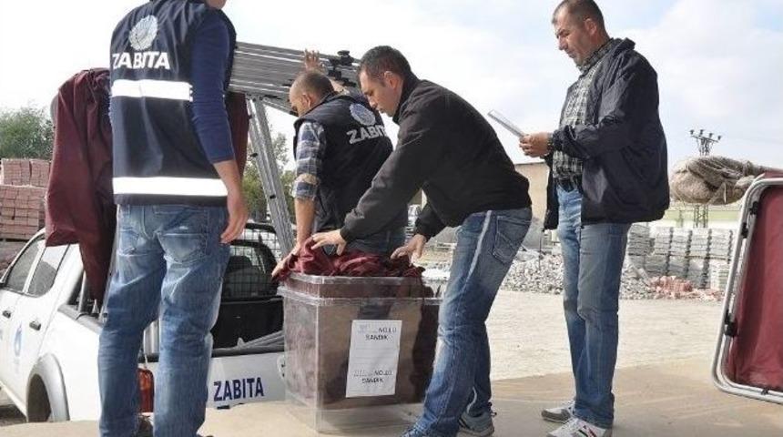 Tekirdağ&rsquo;da Se&ccedil;im Sandıkları Dağıtılmaya Başlandı