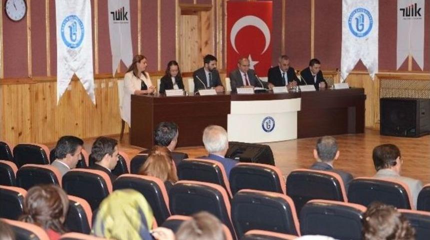 B&uuml;&rsquo;de İstatistiğin &Ouml;nemi Anlatıldı