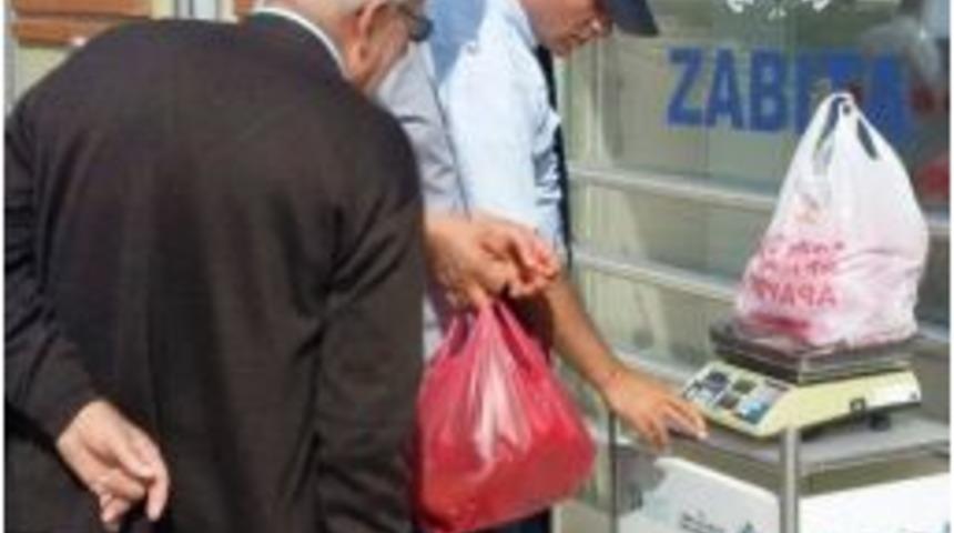 Zabıta&rsquo;dan Semt Pazarlarına Hassas Terazi