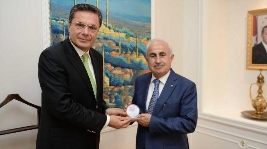 Emekli Tuğgeneral Aydın&rsquo;dan Edirne Valisi Şahin&rsquo;e Ziyaret