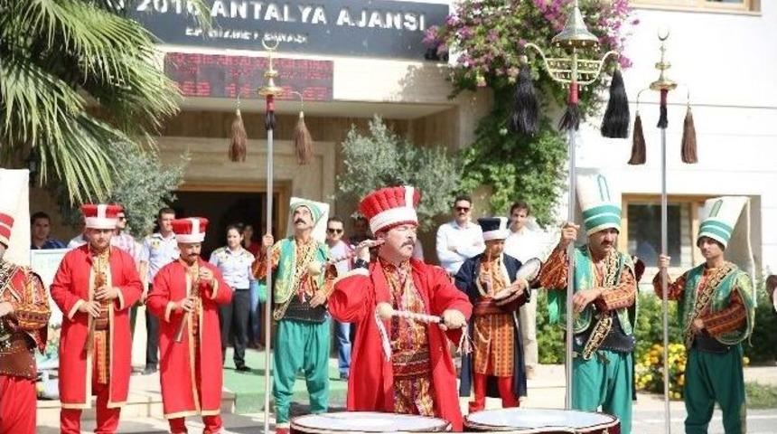 Mehteranlar Expo 2016 Alanı&rsquo;na Ağa&ccedil; Dikti