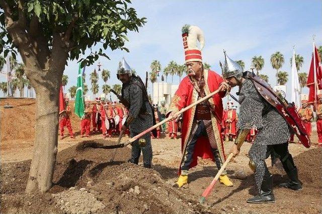 Mehteranlar Expo 2016 Alanı’na Ağaç Dikti