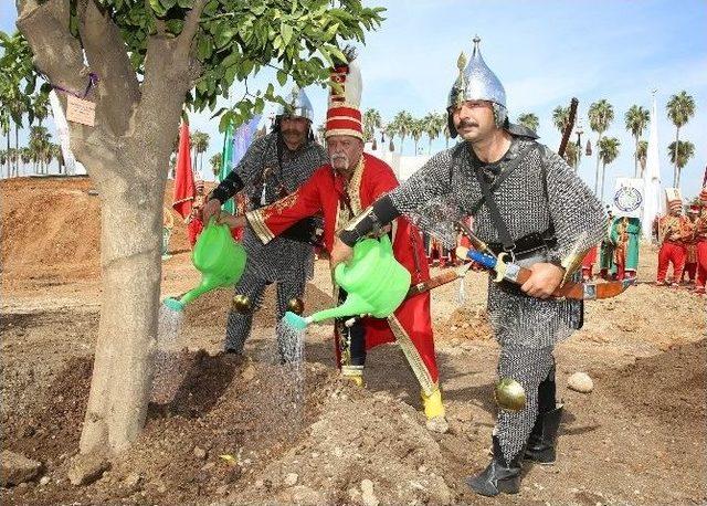 Mehteranlar Expo 2016 Alanı’na Ağaç Dikti