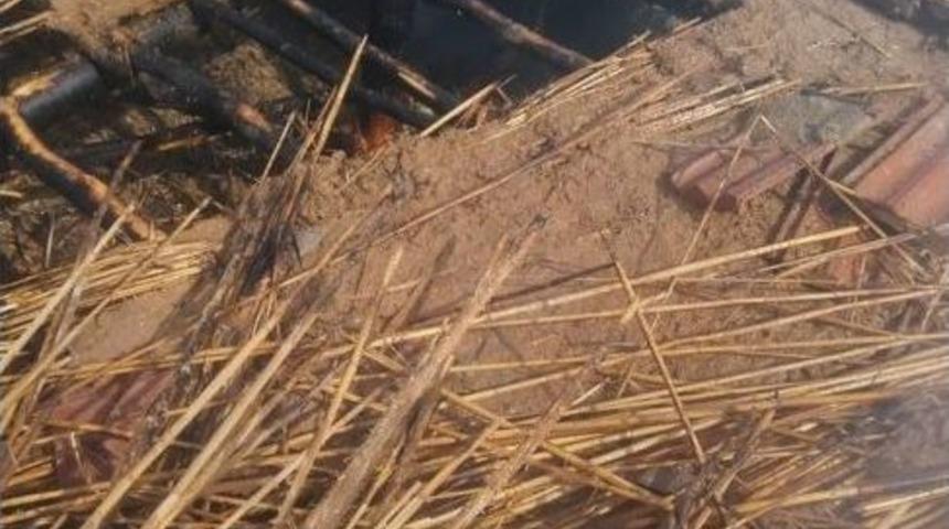 Bolvadin&rsquo;de Samanlık Yangını