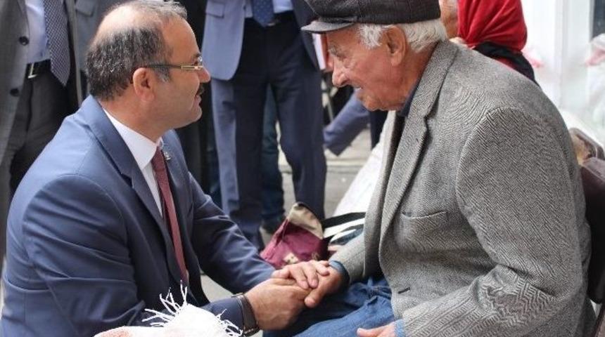 Orhan Delig&ouml;z&rsquo;e Şenkaya&rsquo;dan Tam Destek