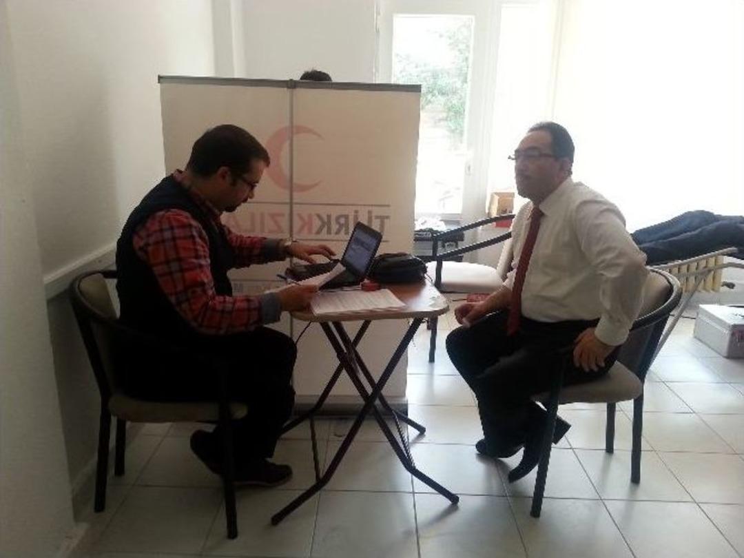 Bilecik İl Gıda Tarım Ve Hayvancılık M&uuml;d&uuml;rl&uuml;ğ&uuml; Personeli Ve &Ccedil;ift&ccedil;ilerden Kan Bağışı