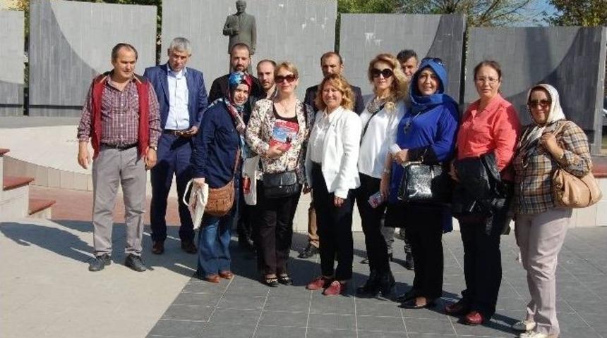 Mhp&rsquo;li Korkmaz Memleketi &Ccedil;an&rsquo;da Se&ccedil;im &Ccedil;alışmalarına Başladı