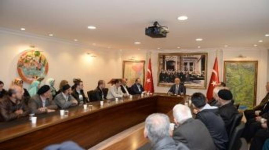 Bulgaristan M&uuml;ft&uuml;lerinden Edirne Valisi Şahin&rsquo;e Ziyaret