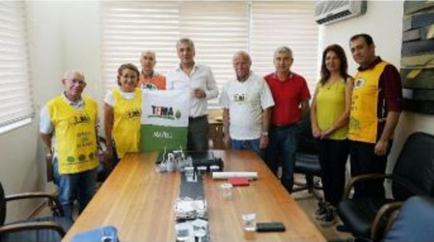 Başkan Tarhan&rsquo;dan Tema Mezitli Oluşumuna Destek