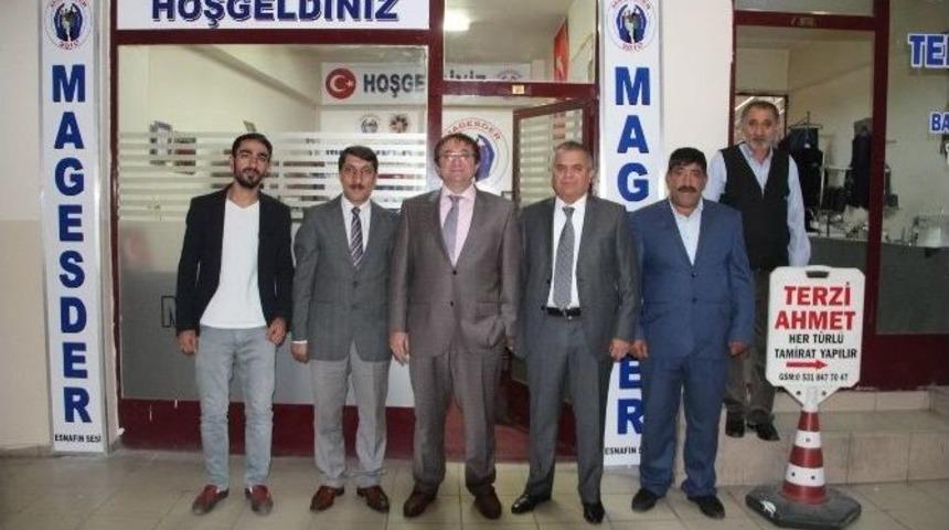 Kaymakam Helvacı, Magesder&rsquo;i Ziyaret Etti