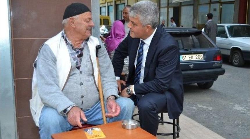 G&uuml;nnar, Se&ccedil;im &Ccedil;alışmalarını Ak&ccedil;aabat İl&ccedil;esine Yoğunlaştırdı