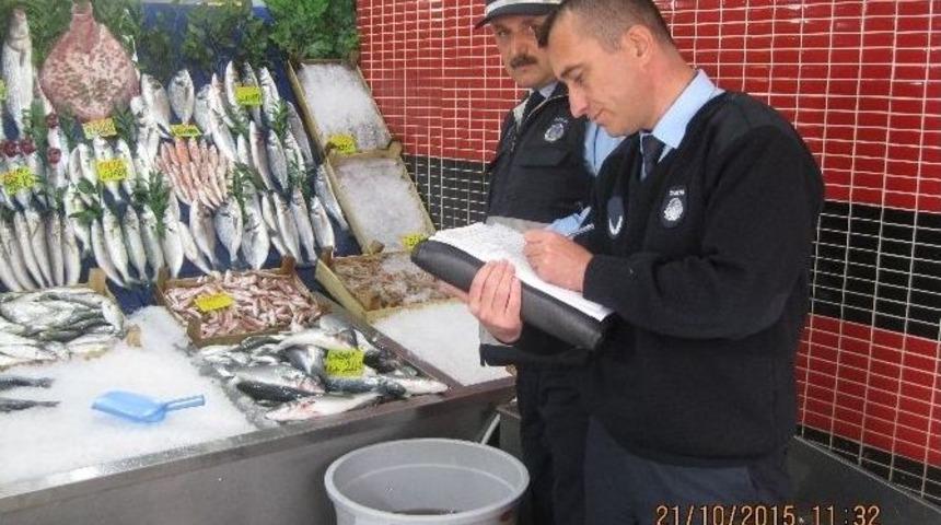B&uuml;y&uuml;kşehir Zabıtasından Balık&ccedil;ılara Koku Ve G&uuml;r&uuml;lt&uuml; Denetimi