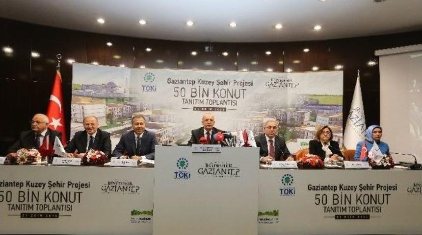 50 Bin Konutluk Projenin Tanıtımı Yapıldı
