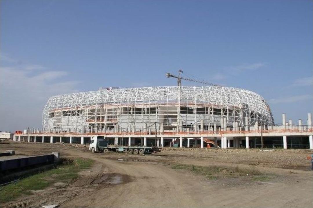 Samsun&rsquo;un Yeni Stadının Y&uuml;zde 82&rsquo;si Tamam