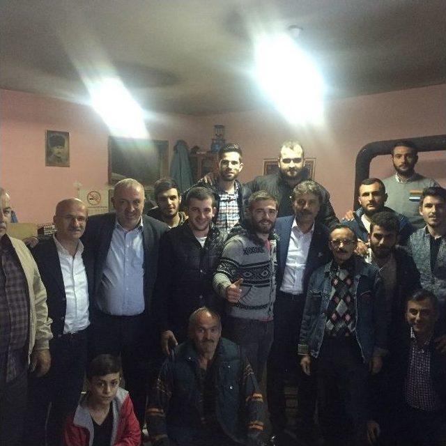 Ak Parti Trabzon Milletvekili Adayı Ergin Aydın, Seçim Çalışmalarını Sürdürdü