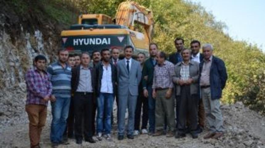 Derin&ccedil;ay Aratepe&rsquo;de Vatandaşlar Yola Kavuşuyor