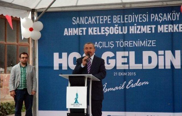 Paşaköy Ahmet Keleşoğlu Hizmet Merkezi Açıldı