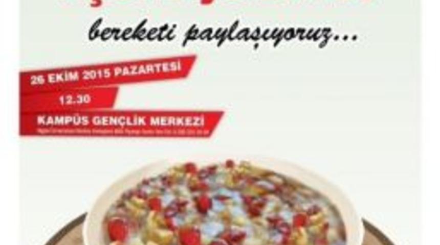 Gen&ccedil;lik Merkezi &Ouml;ğrencilere Aşure İkram Edecek