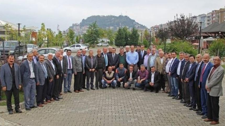 Başkan Aksu Muhtarlarla Buluştu