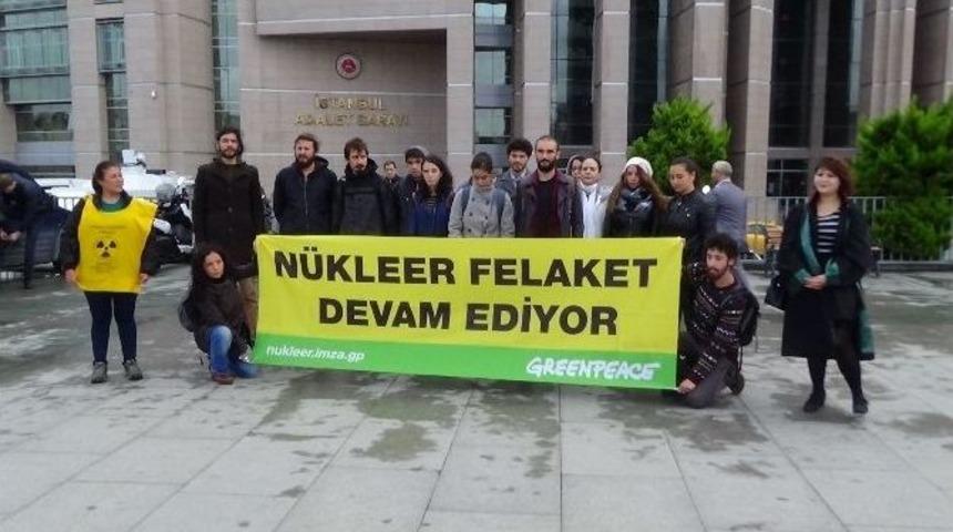 Greenpeace &Uuml;yeleri Hakim Karşısına &Ccedil;ıktı