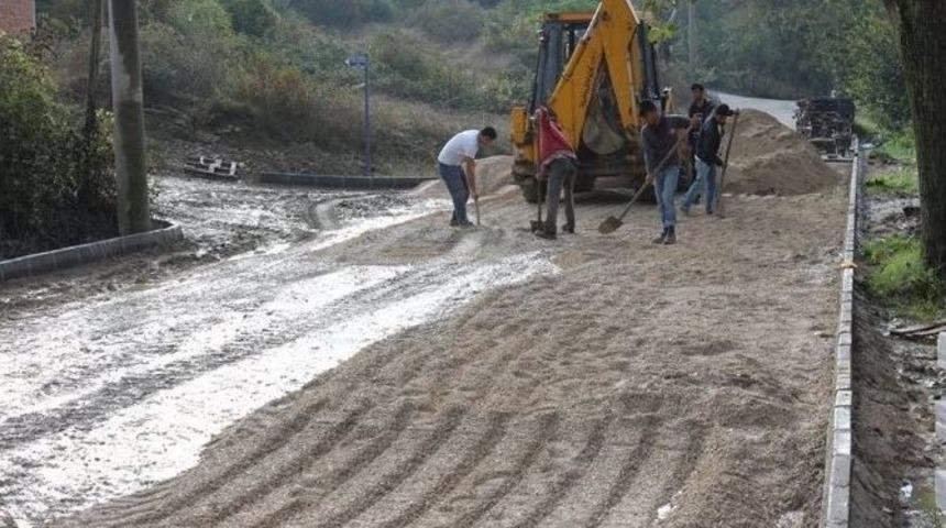 Dizdar Sokakta Kilit Parke &Ccedil;alışmalarına Başlanıldı