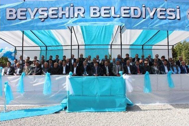 Beyşehir Kültür Ve Yaşam Merkezi’nin Temeli Atıldı