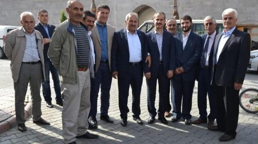 Şahin Ve &Ouml;nalan, Esnafı Ziyaret Etti