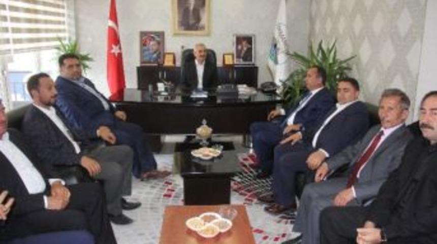 Milletvekili Adayı Ceylan Başkan Karataş&rsquo;ı Ziyaret Etti