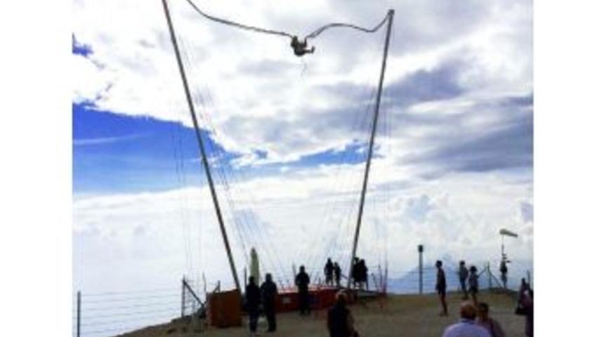 2 Bin 365 Metrede "bungy Catapult" Heyecanı
