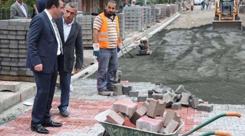 Atakum&rsquo;da Parke Yol &Ccedil;alışması