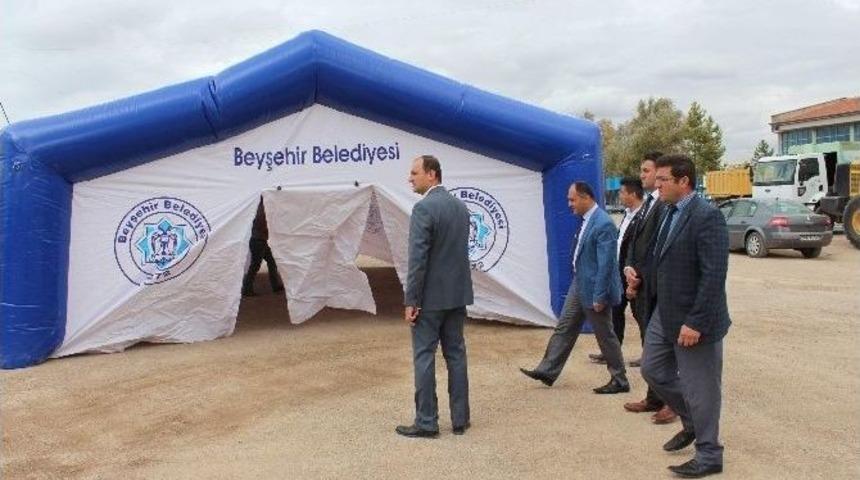 Beyşehir&rsquo;de Taziye &Ccedil;adırı Hizmeti D&ouml;nemi