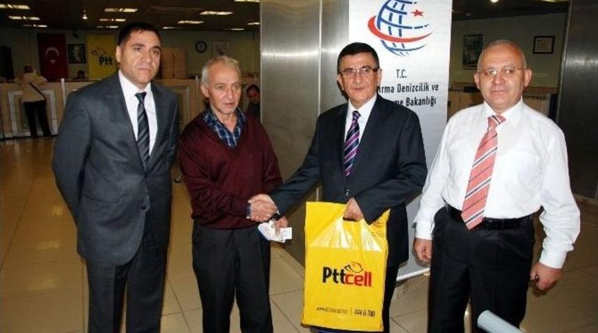 K&uuml;tahya Ptt&rsquo;den 175. M&uuml;şteriye Hediye