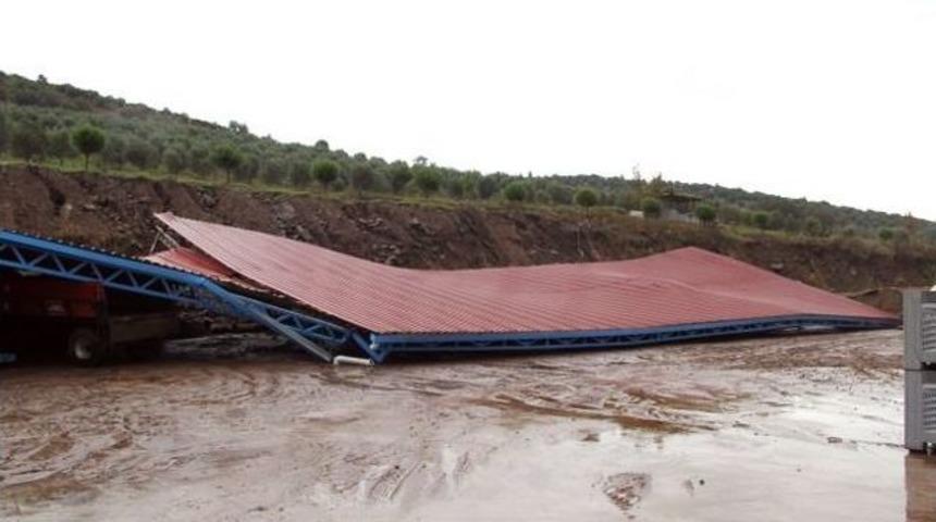 &Ccedil;anakkale&rsquo;de Şiddetli Yağmur