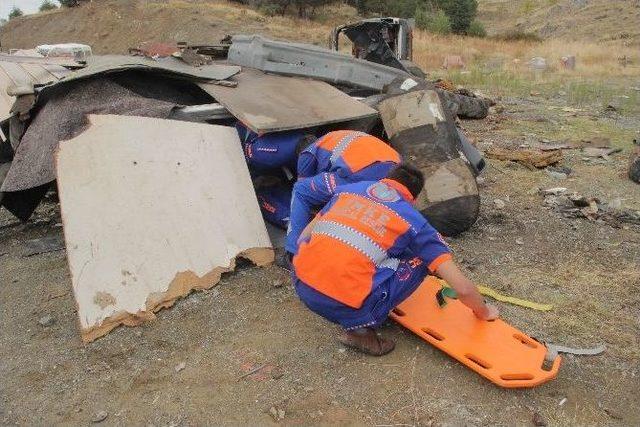 Umke Ve Hastane Çalışanlarından Kurtarma Tatbikatı