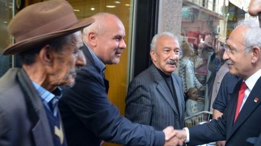 Chp Lideri Kılı&ccedil;daroğlu Fatsa&rsquo;da Esnafı Ziyaret Etti