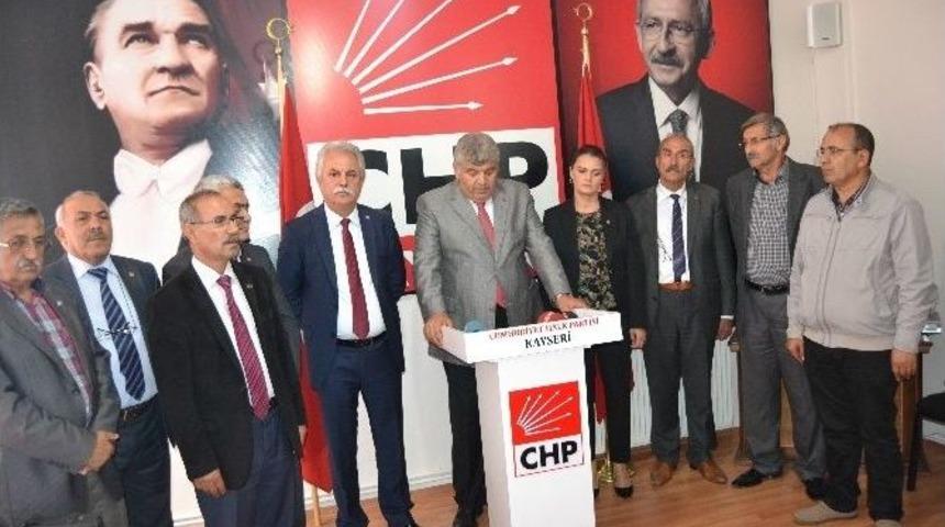 Chp İl Başkanı Ayan Ve Milletvekili Adaylarından Büyükşehir Belediye Başkanı Çelik’e Tepki