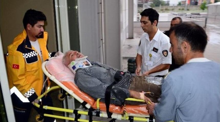 Nazilli&rsquo;de Dernek Başkanı Kaza Yaptı