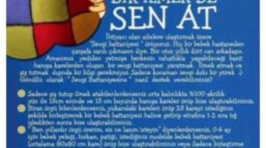 "sevgi Battaniyesi" Projesine Bir Destekte L&uuml;leburgaz&rsquo;dan