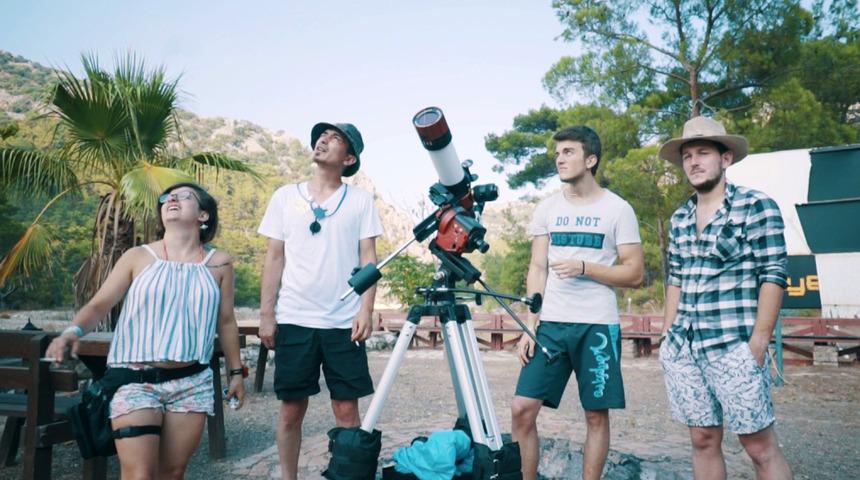 Olimpos'ta g&ouml;ky&uuml;z&uuml; ve bilim festivali