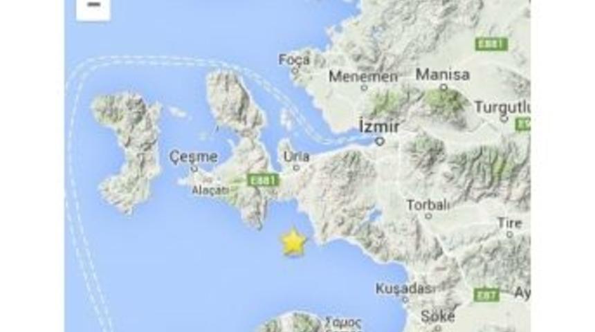İzmir&rsquo;de Korkutan Deprem