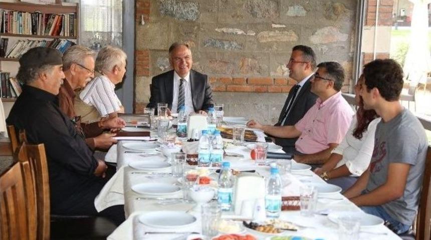 Başkan Bakıcı&rsquo;dan Basın Mensuplarına Samimi A&ccedil;ıklamalar