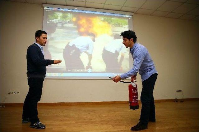 Belediye Personeline Uygulamalı İş Güvenliği Eğitimi