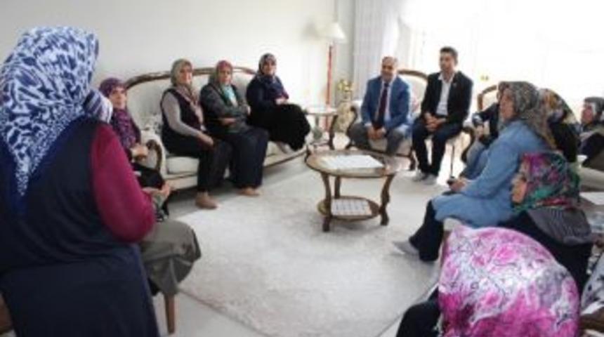 Başkan &Ouml;zaltun&rsquo;dan Ev Ziyaretleri