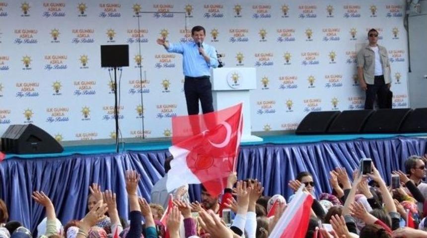Başbakan Davutoğlu &Ouml;demiş&rsquo;te Konuştu (2)